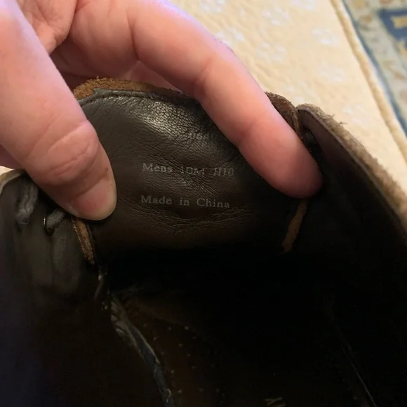 Johnston & Murphy size 10 crepe sole chukka boots - Picture 9 of 10